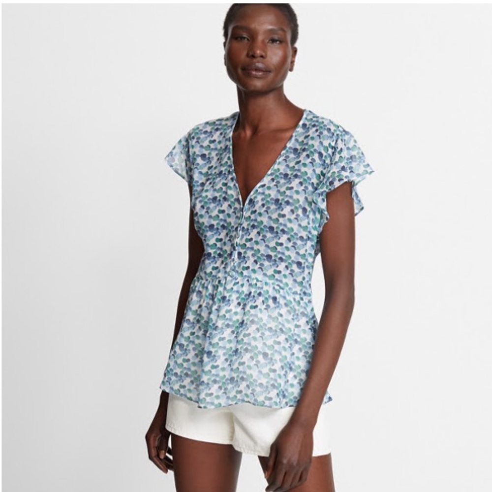 Club Monaco Women’s Silk Top